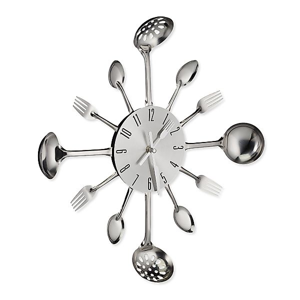 relaxdays Wanduhr Besteck günstig online kaufen