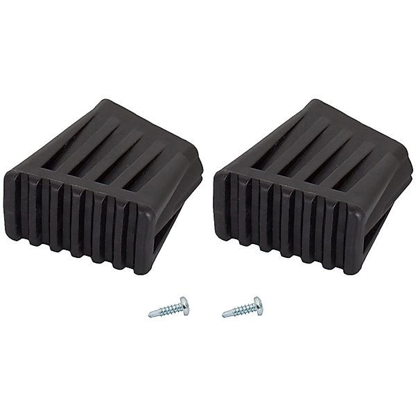 Krause Fußkappe für Klapptritte & Stufen-Steh-Leitern 2 Stück 33 x 20 mm günstig online kaufen