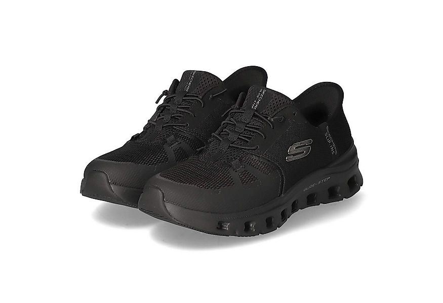 Skechers Skechers 150420 BBK Damen Textil & Synthetik schwarz Schnürschuh günstig online kaufen