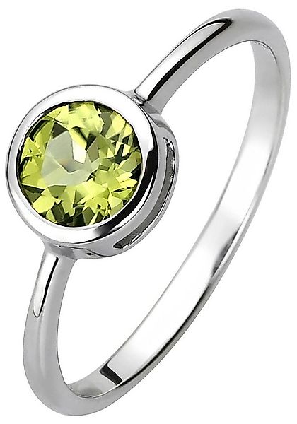 JOBO Fingerring, 925 Silber mit Peridot günstig online kaufen