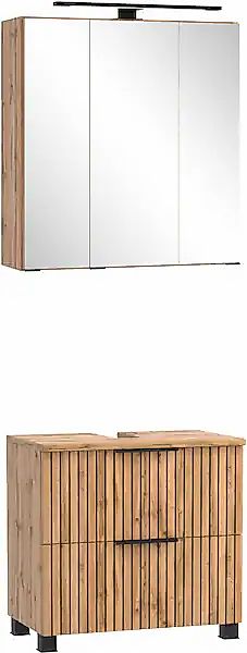 welltime Badezimmer-Set »Welltime Möbel, Carlton Unterbecken-Set 2teilig, 6 günstig online kaufen