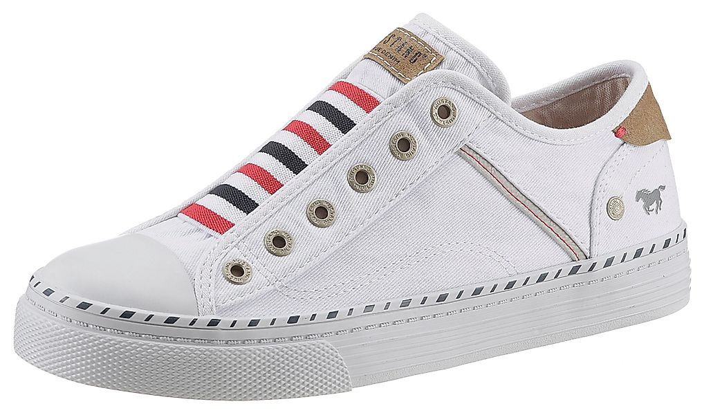 Mustang Shoes Schlupfschuh, Freizeitschuh, Slip-On Sneaker günstig online kaufen