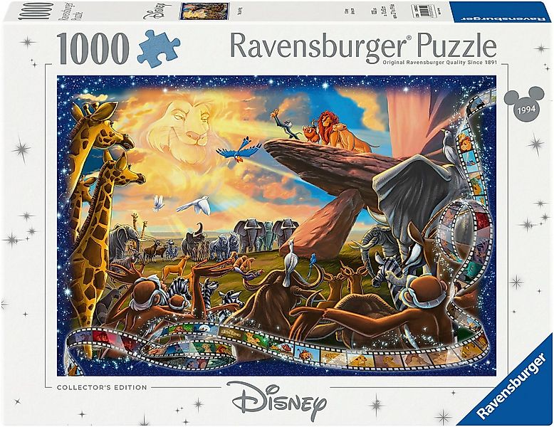 Ravensburger Puzzle Collector's Edition - Disney Classics, Der König der Lö günstig online kaufen