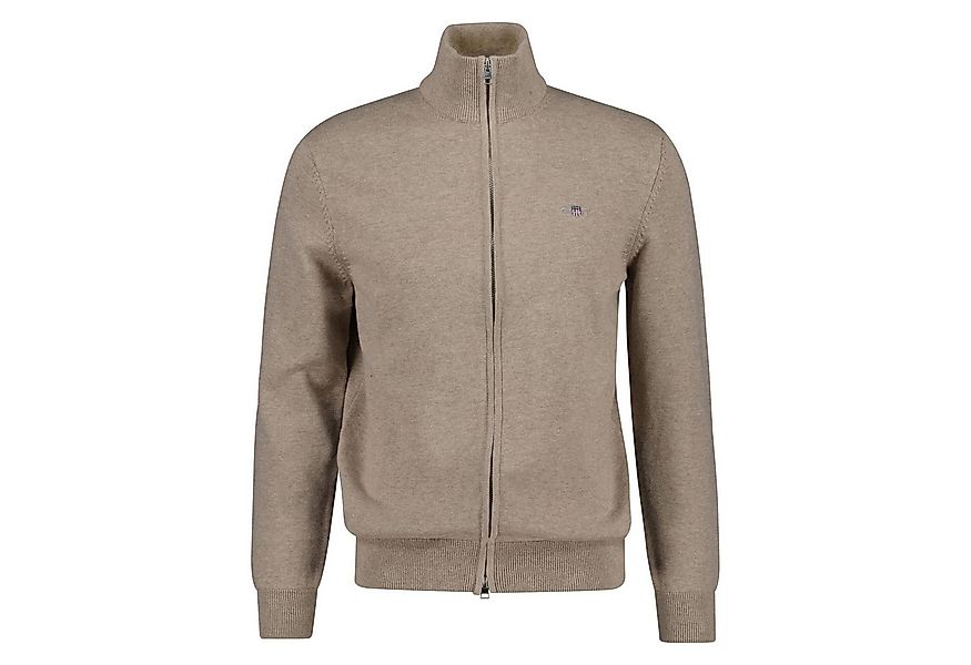 Gant Sweatshirt Herren Strickjacke Baumwolle günstig online kaufen