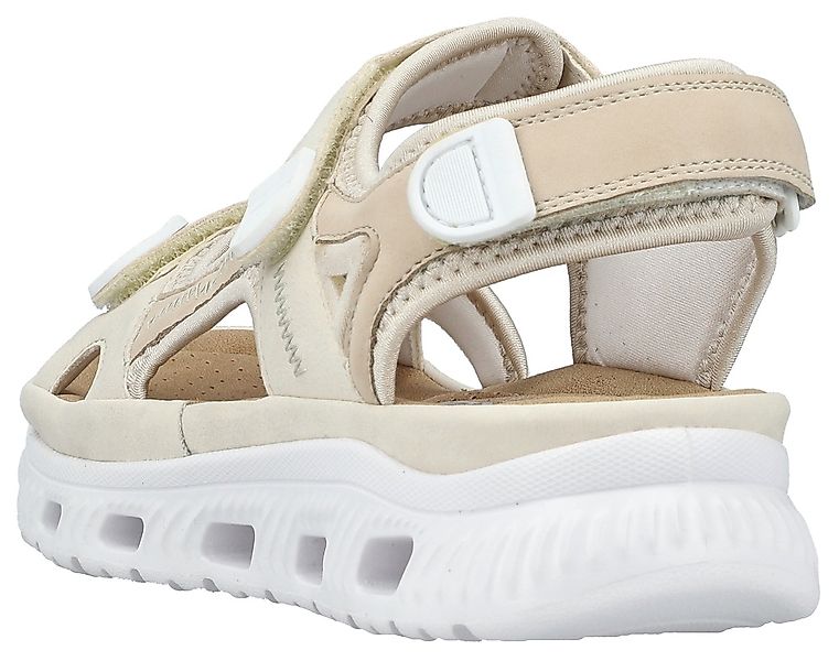 RIEKER Sport Sandale, Sommerschuh, Sandalette, Plateauabsatz, mit Klettriem günstig online kaufen