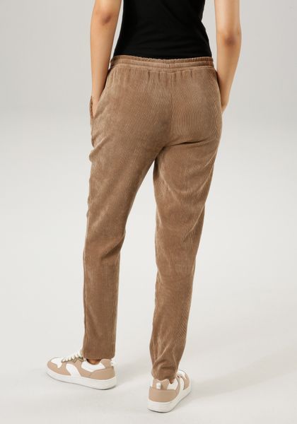 Aniston CASUAL Schlupfhose aus trendigem, elastischen Cord günstig online kaufen