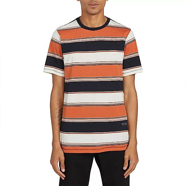 Volcom Chromatic Crew Kurzärmeliges T-shirt XS Burnt Orange günstig online kaufen
