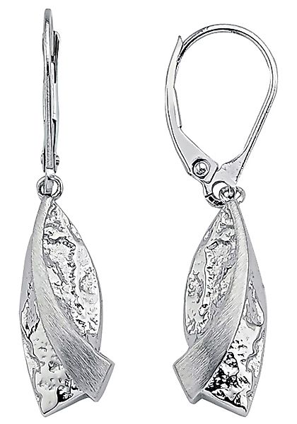 JOBO Paar Ohrhänger, gehämmert 925 Silber günstig online kaufen
