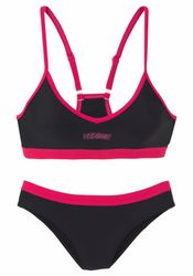 Venice Beach Bustier-Bikini mit abgetönten Details günstig online kaufen