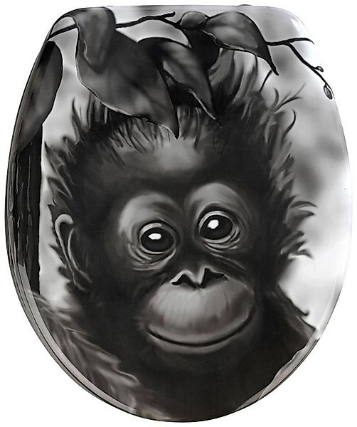 WENKO WC-Sitz Affe günstig online kaufen