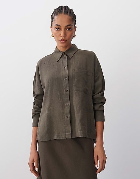 someday Langarmbluse Leinenbluse ZELINOLA günstig online kaufen