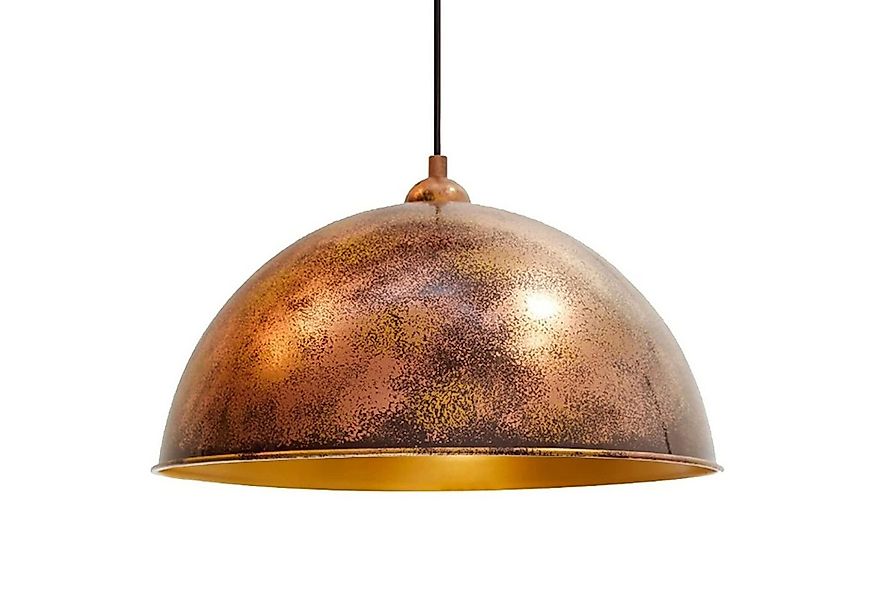 Bamyum Pendelleuchte Hängelampe Kupferfarbe, E27, Handgemalt Vintage Indust günstig online kaufen