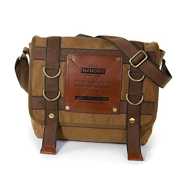 DrachenLeder Umhängetasche Manoro Herren Umhängetasche Messenger günstig online kaufen