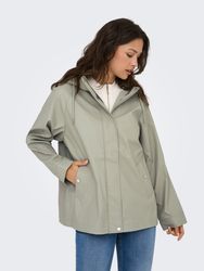 ONLY Allwetterjacke "ONLELISA SHORT RAINCOAT OTW" mit Kapuze günstig online kaufen