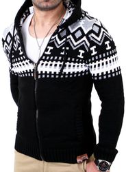 Reslad Strickpullover Reslad Herren Grobstrick Norweger günstig online kaufen