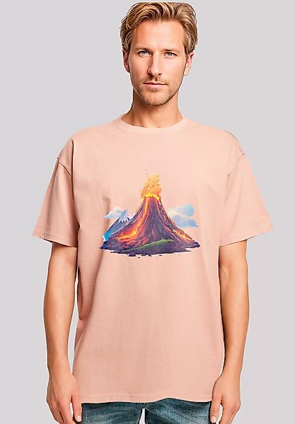 F4NT4STIC T-Shirt "Vulkanausbruch", Premium Qualität günstig online kaufen