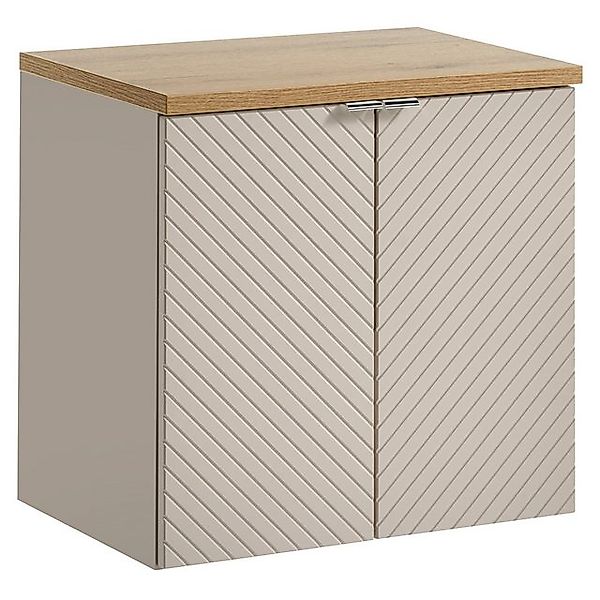 Lomadox Waschbeckenschrank VERACRUZ-56 Waschtischunterschrank, 60cm, kaschm günstig online kaufen