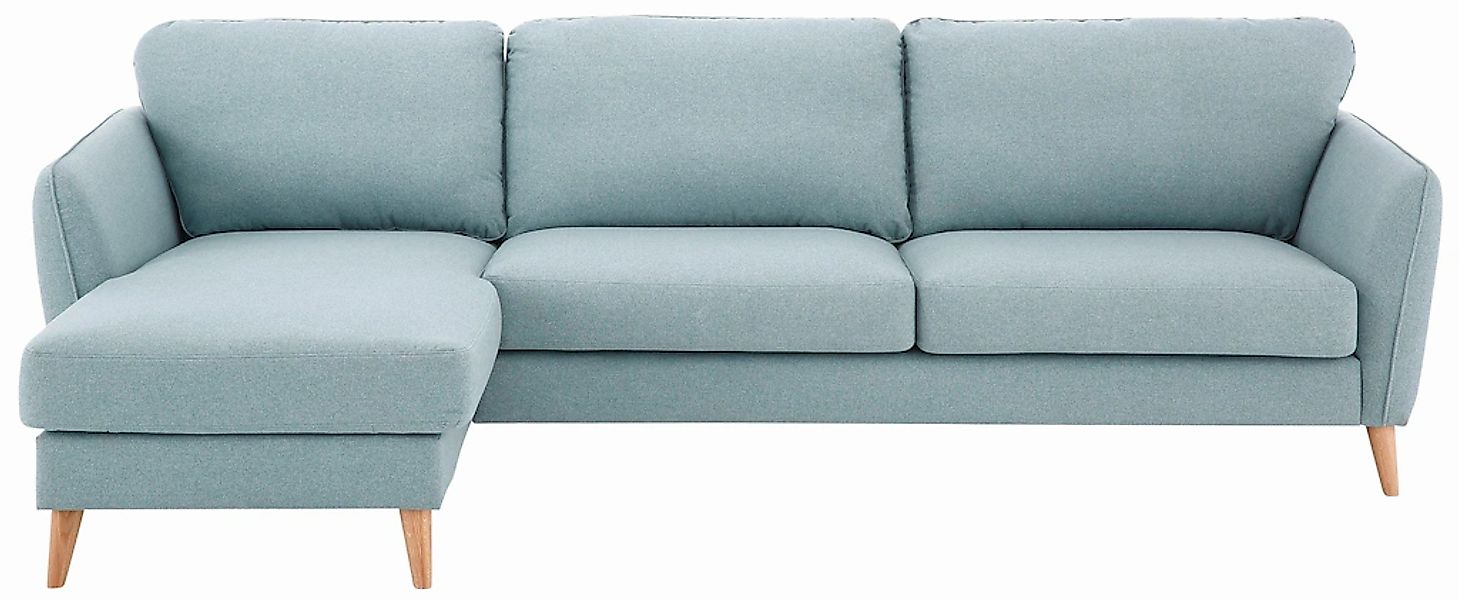 Home affaire Ecksofa "MARSEILLE (279/152cm),L-Form, Rec. rechts/links, vers günstig online kaufen