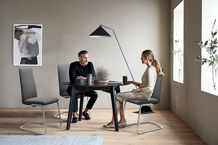 Stressless® Polsterstuhl »Laurel«, Microfaser DINAMICA, High Back, Größe M, günstig online kaufen