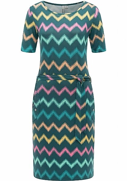 Ragwear Sommerkleid "Taggiana Print YOUMODO" Eingrifftaschen Damen Midiklei günstig online kaufen