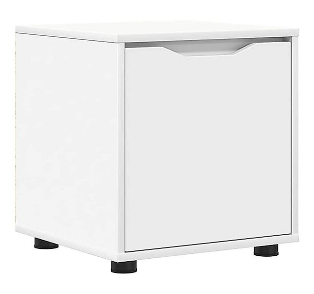 vidaXL Fächerschrank Badezimmerschrank Weiß 40,5 x 40 x 44 cm Holzwerkstoff günstig online kaufen