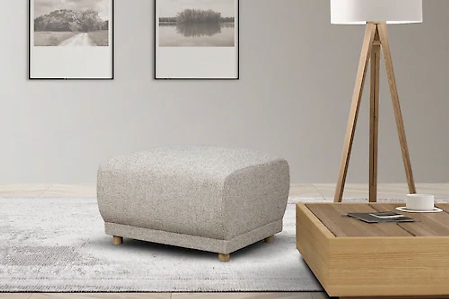 Home affaire Polsterhocker "LEMPS" klein passend zur Serie, B/T/H: 70/70/46 günstig online kaufen