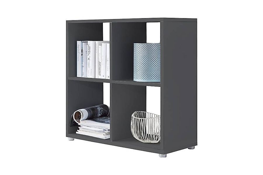 BMG Möbel Standregal NIZZA, Aktennregal, Würfelregal mit 4 Fächern, Made in günstig online kaufen