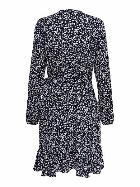 ONLY Wickelkleid "ONLMARA L/S WRAP SHORT DRESS NOOS" Sommerkleid günstig online kaufen