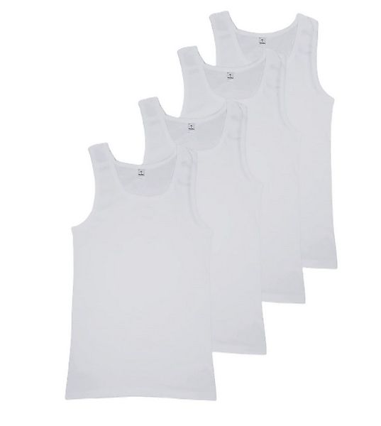 Toker Collection® Achselhemd Herren Unterhemd feinripp, 4er Pack (Packung, günstig online kaufen