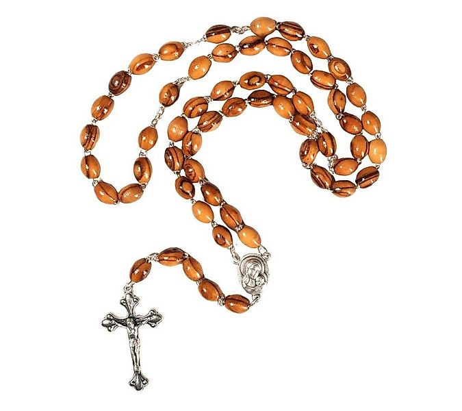 Kassis Geschenkartikel Kette ohne Anhänger Rosenkranz mit Jesuskreuz aus Ol günstig online kaufen