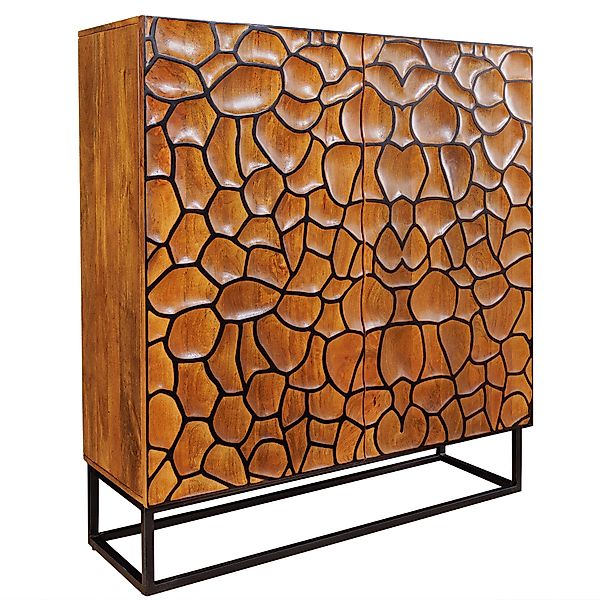 riess-ambiente Highboard VULCANO 120cm braun / günstig online kaufen
