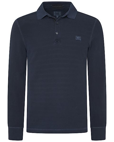 camel active Langarm-Poloshirt Herren Polohemd aus günstig online kaufen