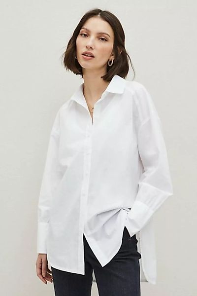 Next Langarmbluse Langärmeliges Oversize-Hemd (1-tlg) günstig online kaufen