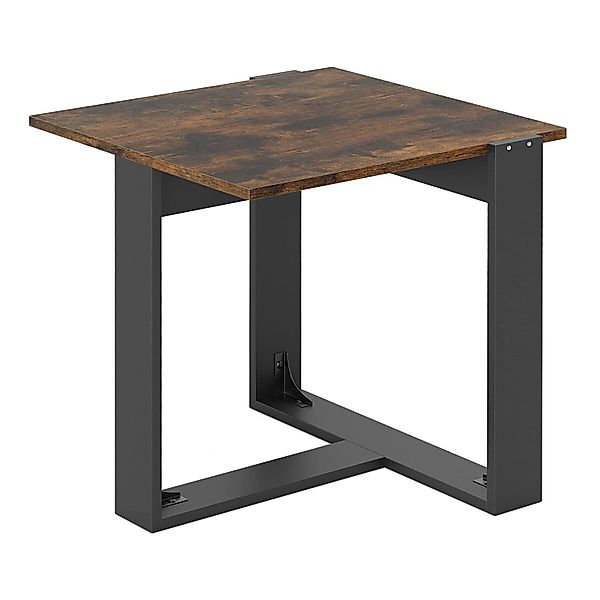 Costway Beistelltisch Quadratischer Sofatisch Nachttisch Kaffeetisch günstig online kaufen