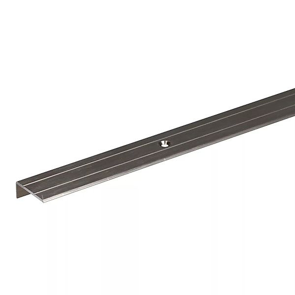 Treppenkantenprofil Aluminium 20 mm x 25 mm x 2.000 mm Bronze günstig online kaufen