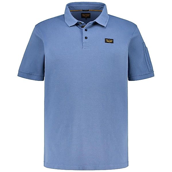 PME LEGEND Poloshirt mit Elasthan Farbe blau Größe: 4XL günstig online kaufen