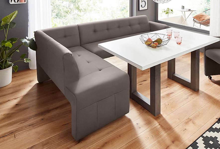 exxpo - sofa fashion Eckbank "Barista" Frei im Raum stellbar günstig online kaufen