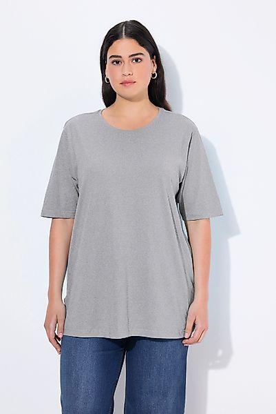 Ulla Popken T-Shirt T-Shirt Rundhalsausschnitt Relaxed günstig online kaufen