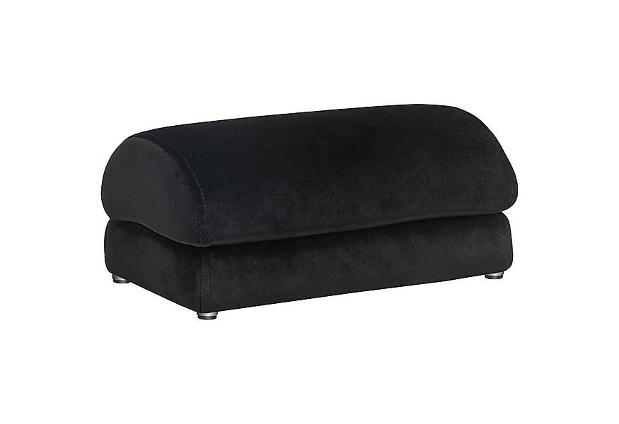 HOMCOM Fußhocker mit Anti-Rutsch-Polster, Samtoptik (Fußablage, 1 St., Fußs günstig online kaufen