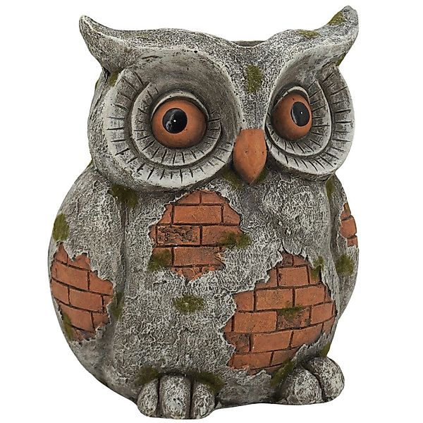 abc HOME Blumentopf Pflanzentopf Eule, Ziegelsteinoptik günstig online kaufen