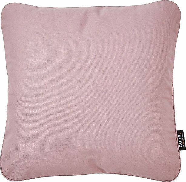 done. Dekokissen "Uni" unifarben, Reißverschluss, Kissenhüle ohne Füllung, günstig online kaufen