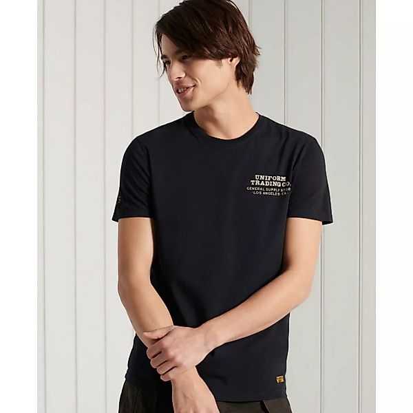 Superdry Workwear Graphic 185 Kurzarm T-shirt XL Black günstig online kaufen