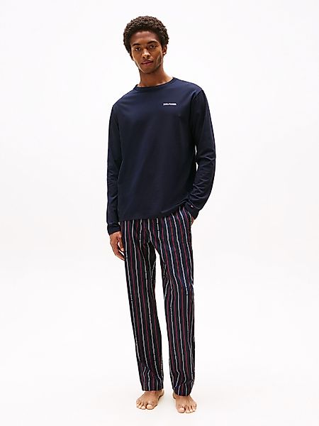 Tommy Hilfiger Underwear Schlafanzug LS WOVEN günstig online kaufen