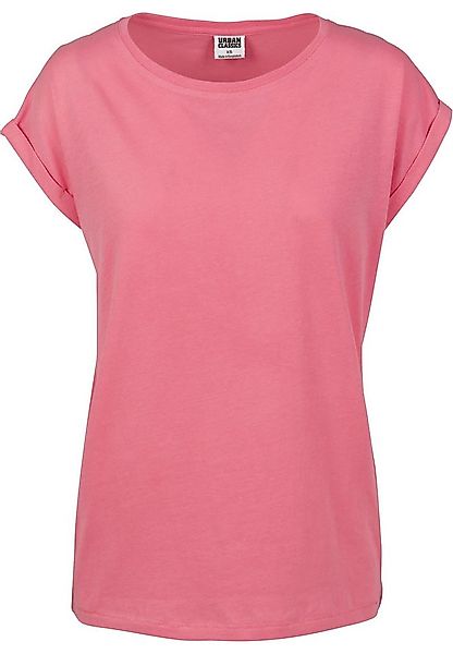 URBAN CLASSICS Kurzarmshirt Urban Classics Damen Ladies Extended Shoulder T günstig online kaufen