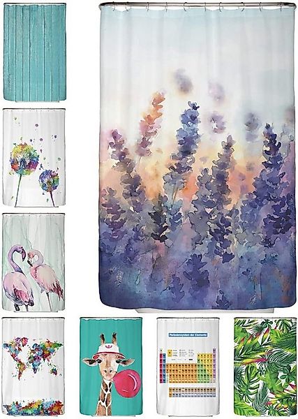 Arteneur Duschvorhang Breite 120 cm, Anti-Schimmel Beschichtet, Beschwerter günstig online kaufen