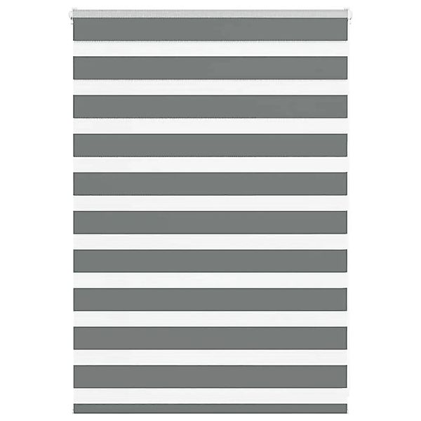 vidaXL Doppelrollo Dunkelgrau 105x100 cm Stoffbreite 100,9 cm Polyester 401 günstig online kaufen