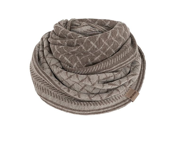 Knit Factory Strickschal Dusk Loop Schal Marron/Iced Clay, (1-St), Schal Ha günstig online kaufen