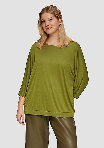 s.Oliver 3/4-Arm-Shirt T-Shirt O-Shape-Shirt mit Fledermausarm günstig online kaufen
