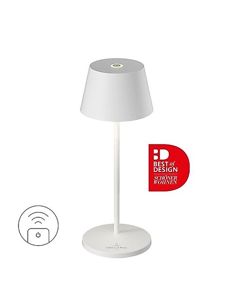 SEOUL MICRO RC - Akku-Tischleuchte dimmbar - zwei Lichtfarben weiß günstig online kaufen
