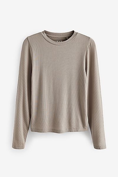 Next Langarmshirt Weiche, gerippte Langarmshirts mit günstig online kaufen